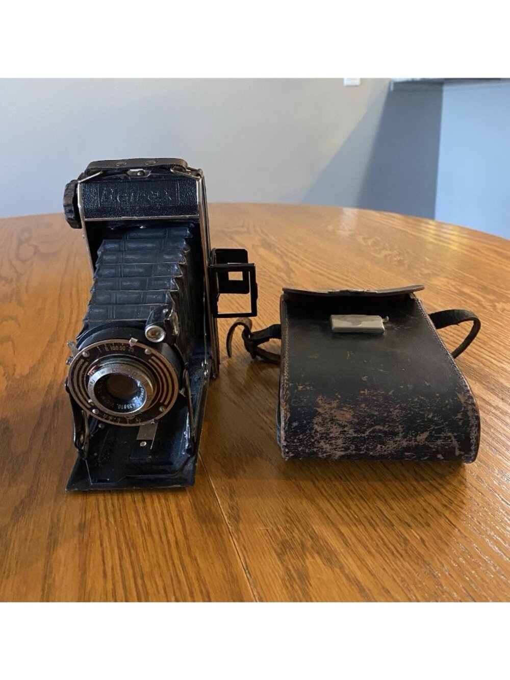 VTG CAMERA Beier Beirax W/Case Made in Germany Rare Bellows Camera UNTESTED